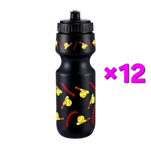 Pcs softball water bottles - 12,