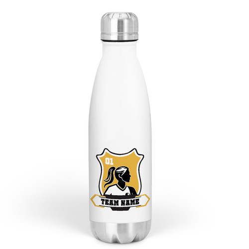 Personalised sports team water - personalised,