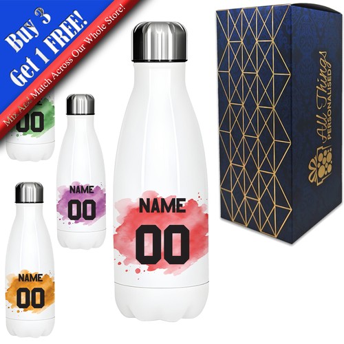Personalised water bottle - water,