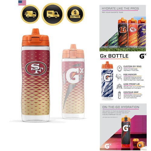 Nfl bottle 30oz sports - bottle,